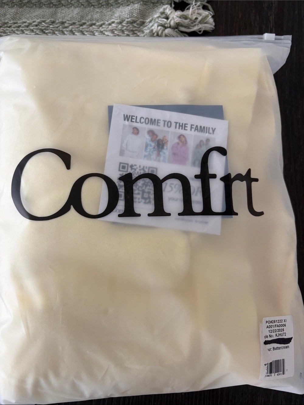Comfort Buttercream Airplane Mode Hoodie in ButterCream